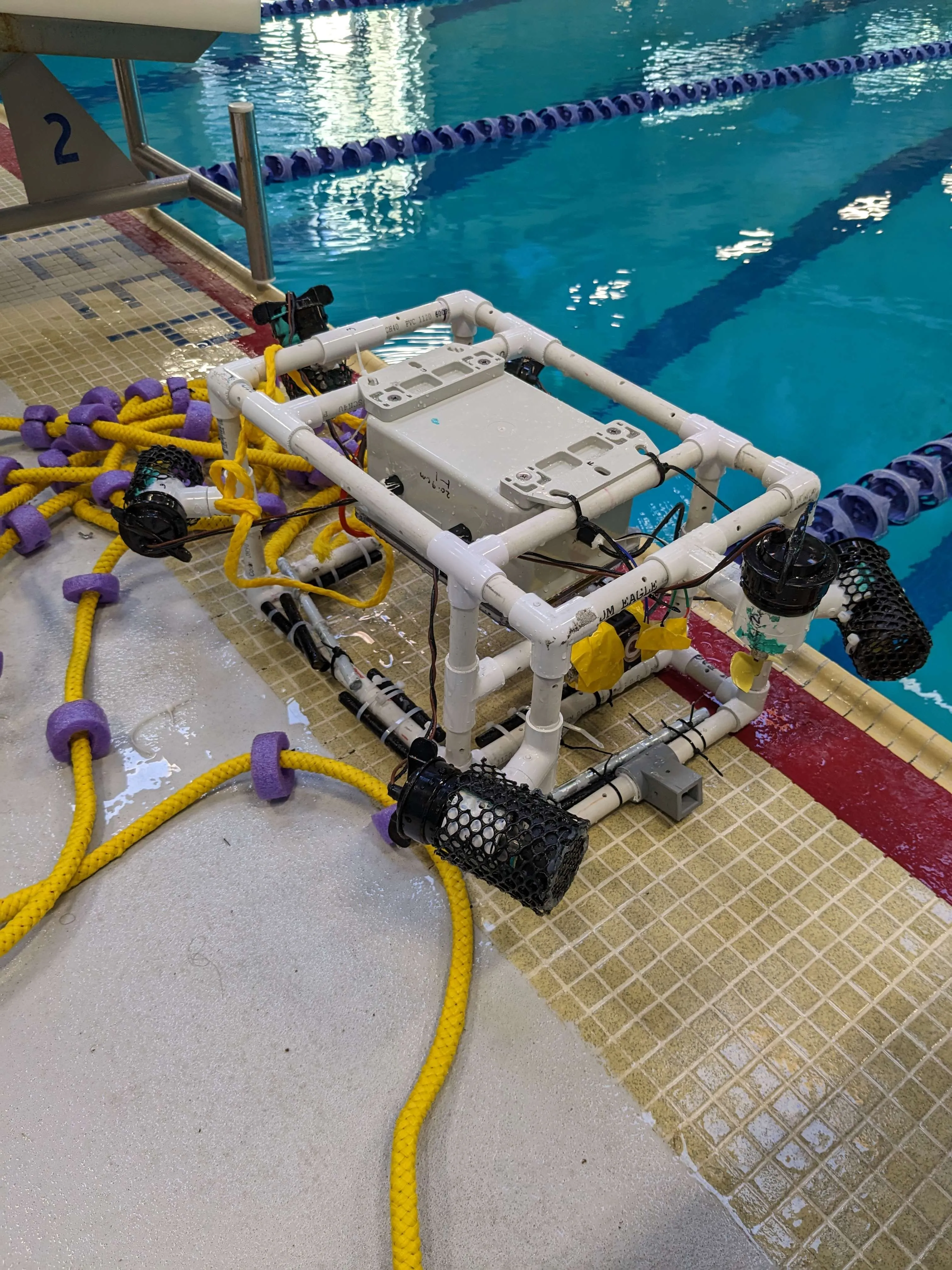 Image of ROV by pool